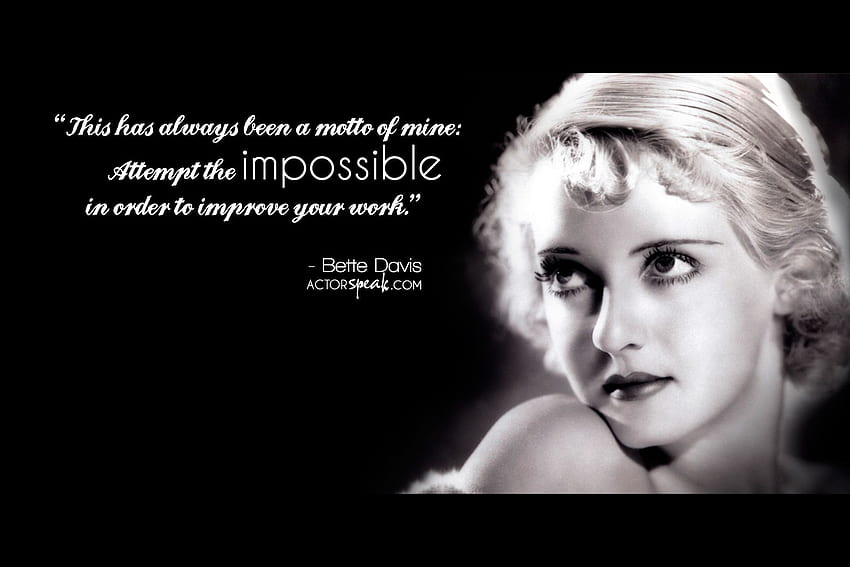 Bette Davis Movie Quotes