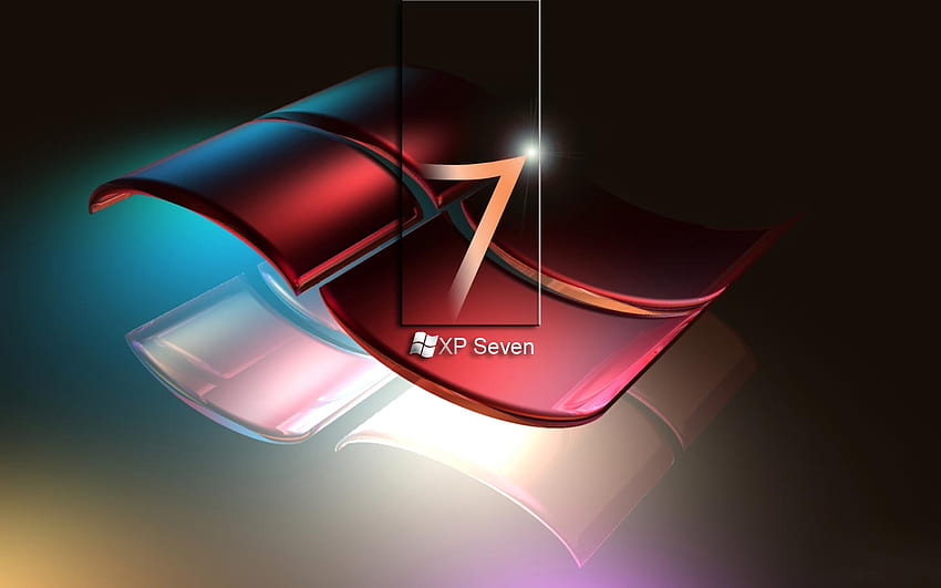 3D para Windows 7, Windows 7 Rojo fondo de pantalla | Pxfuel