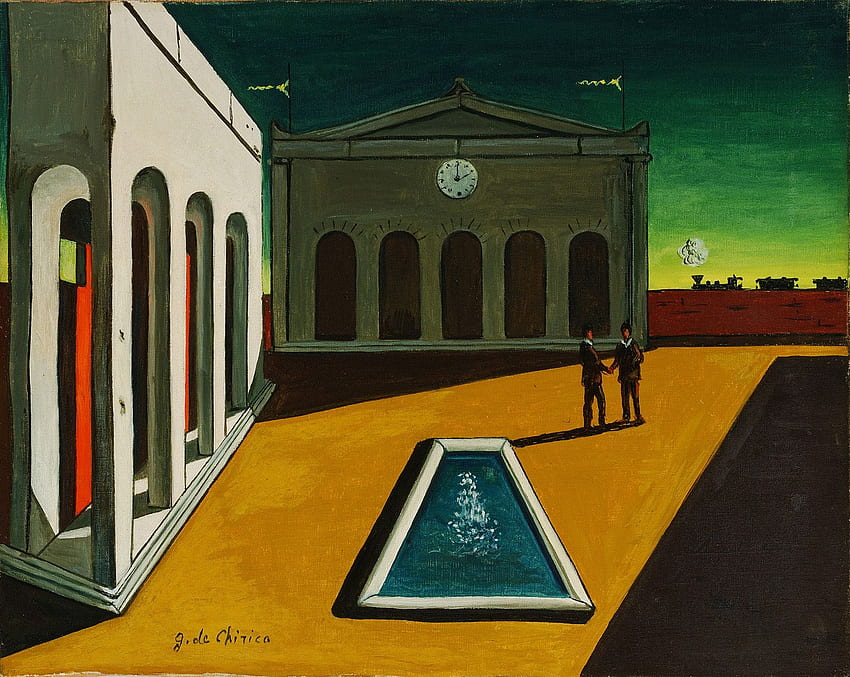 Giorgio De Chirico Surrealismo Buena Calidad HD wallpaper