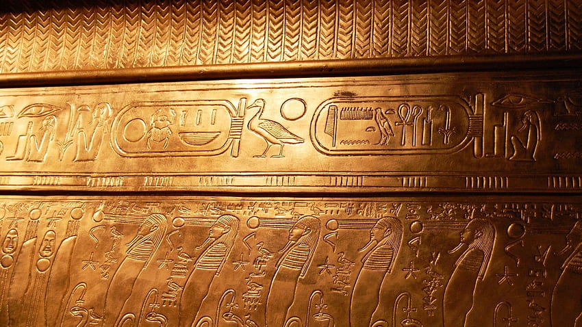 Tło egipskich hieroglifów Tapeta HD
