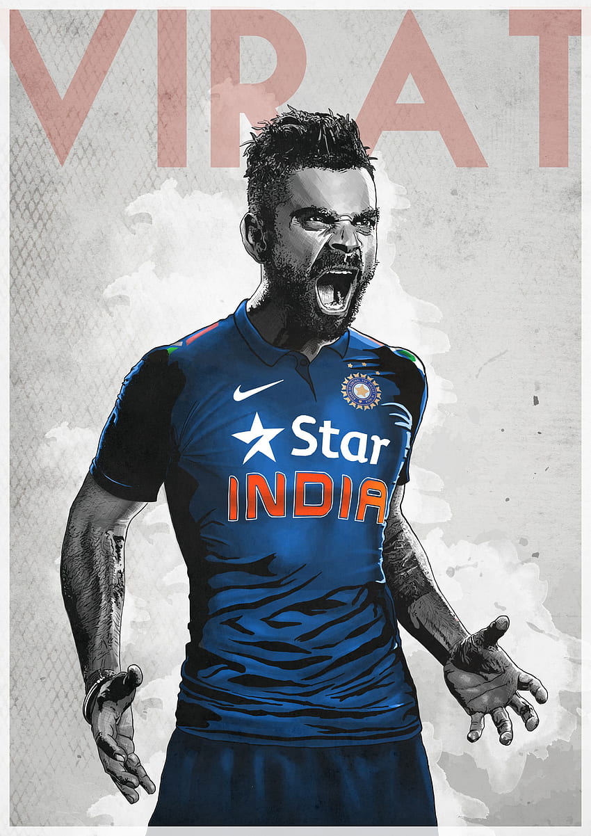 India Cricket Team Poster HD phone wallpaper