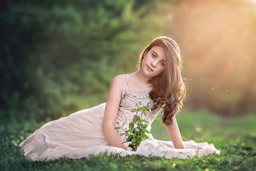 Little girl, childhood, blonde, fair, sit, nice, adorable, bonny, sunset, sweet, Belle, white, Hair, girl, grass, tree, comely, sightly, pretty, green, face, nature, lovely, pure, child, graphy, cute, baby, , Nexus, beauty, kid, beautiful, people, little, pink, princess, dainty HD wallpaper