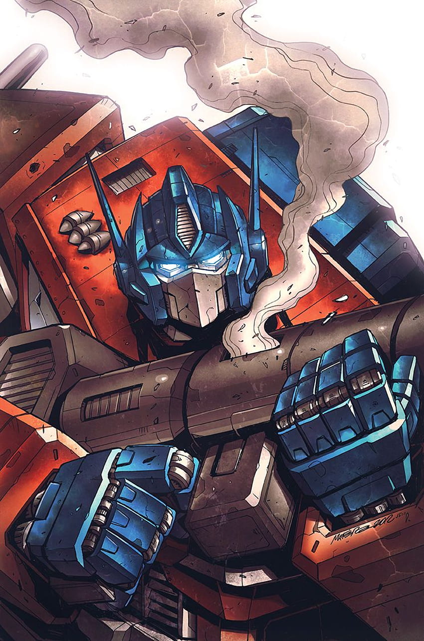 Transformers G1-Serie Optimus Prime und Grimlock HD-Handy-Hintergrundbild