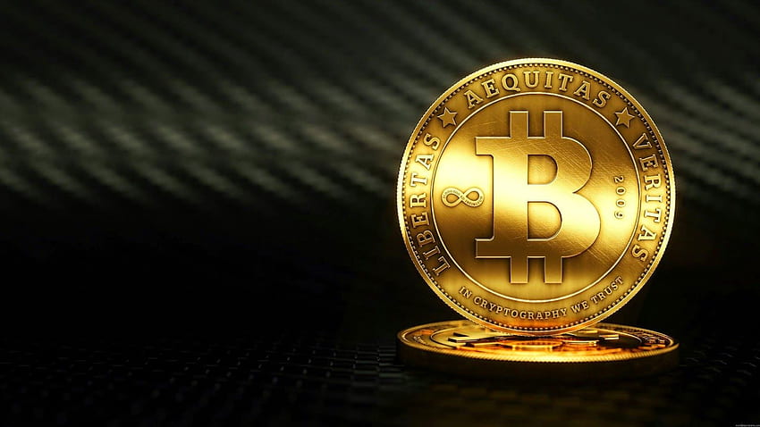 Bitcoin : Cryptography Bitcoin Background HD wallpaper