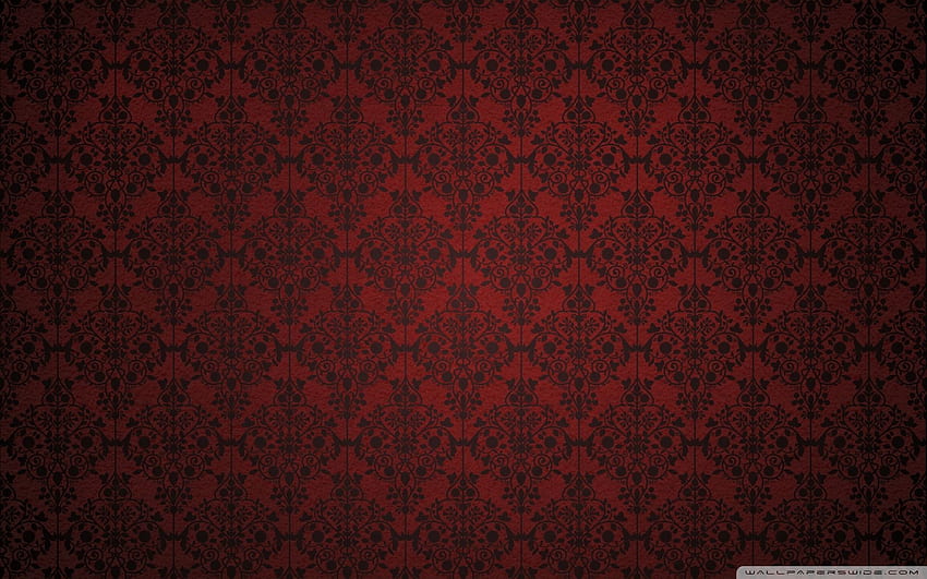Red Damask : High Definition : Fullscreen. Red damask, Red , Digital HD wallpaper