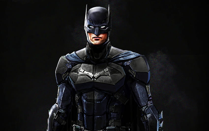 Batman, , seni 3D, komik DC, malam, pahlawan super, kreatif, Batman 3D, karya seni, Batman Wallpaper HD