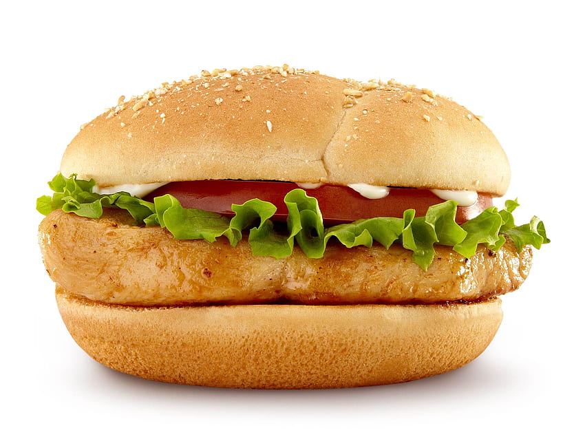 Chicken Sandwich, Chicken Burger HD wallpaper