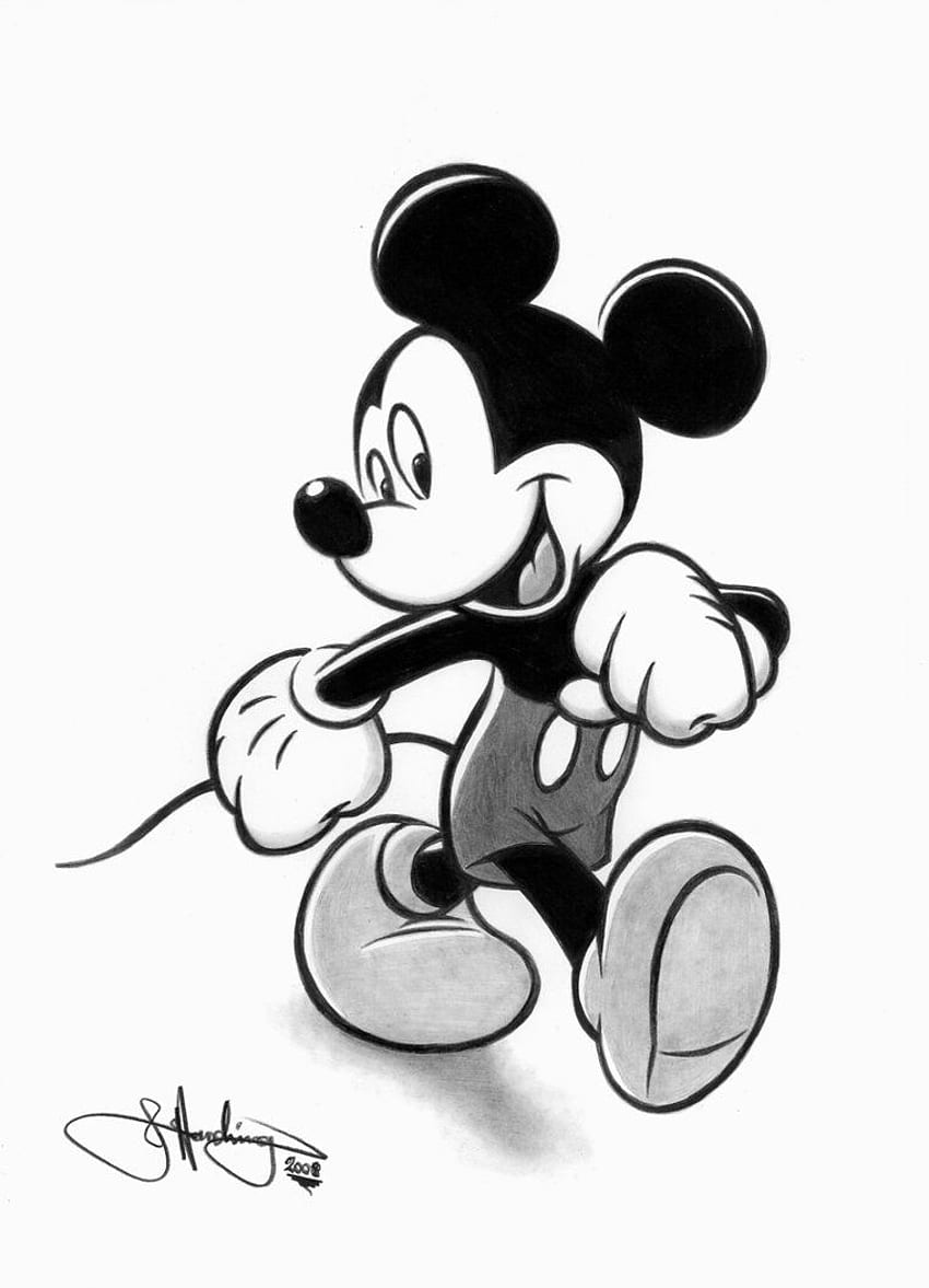 Desenho antigo do Mickey Mouse, Mickey Mouse clássico Papel de parede de celular HD