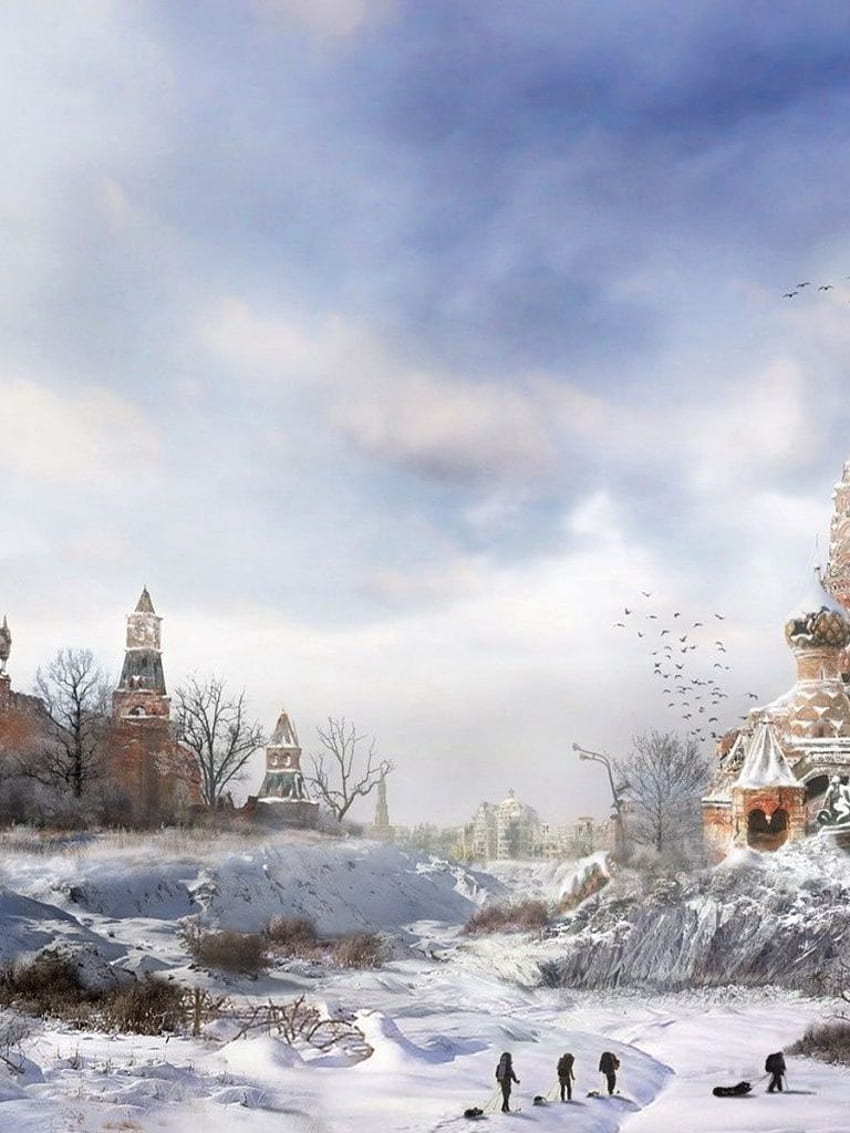 Apocalypse Moscow Russia Two PC and Mac, Winter Apocalypse HD phone wallpaper