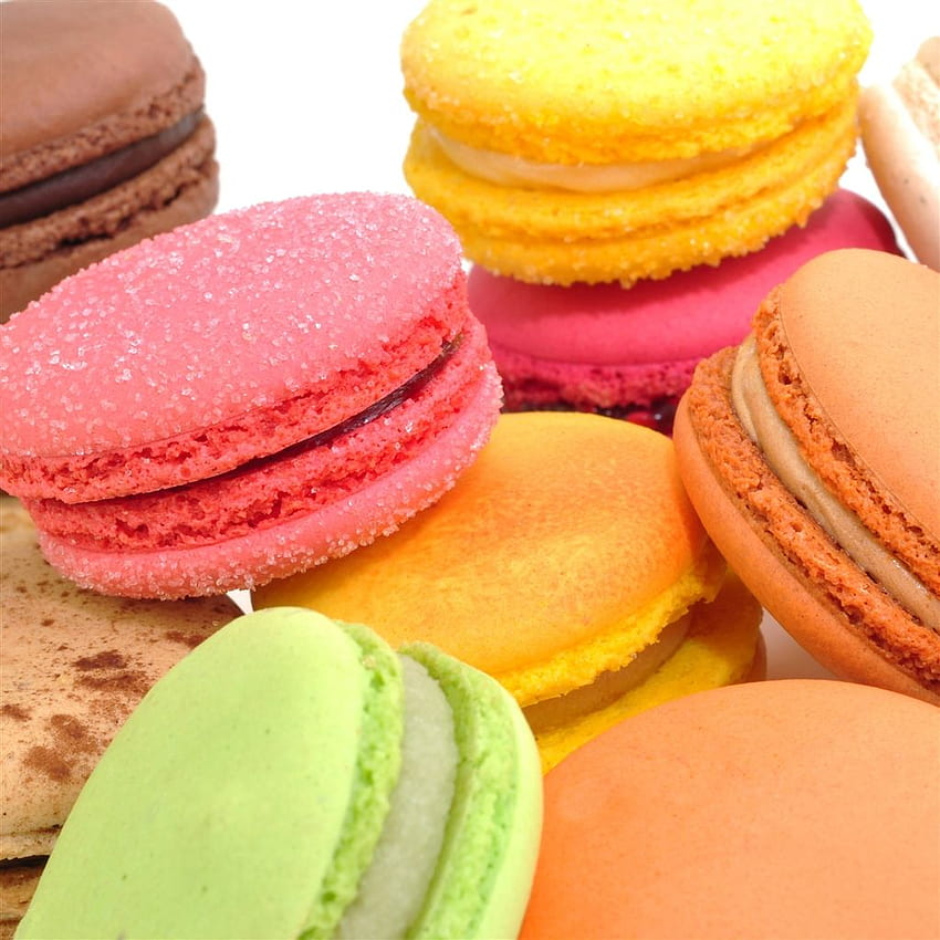 Macaron French Confection Dessert HD phone wallpaper