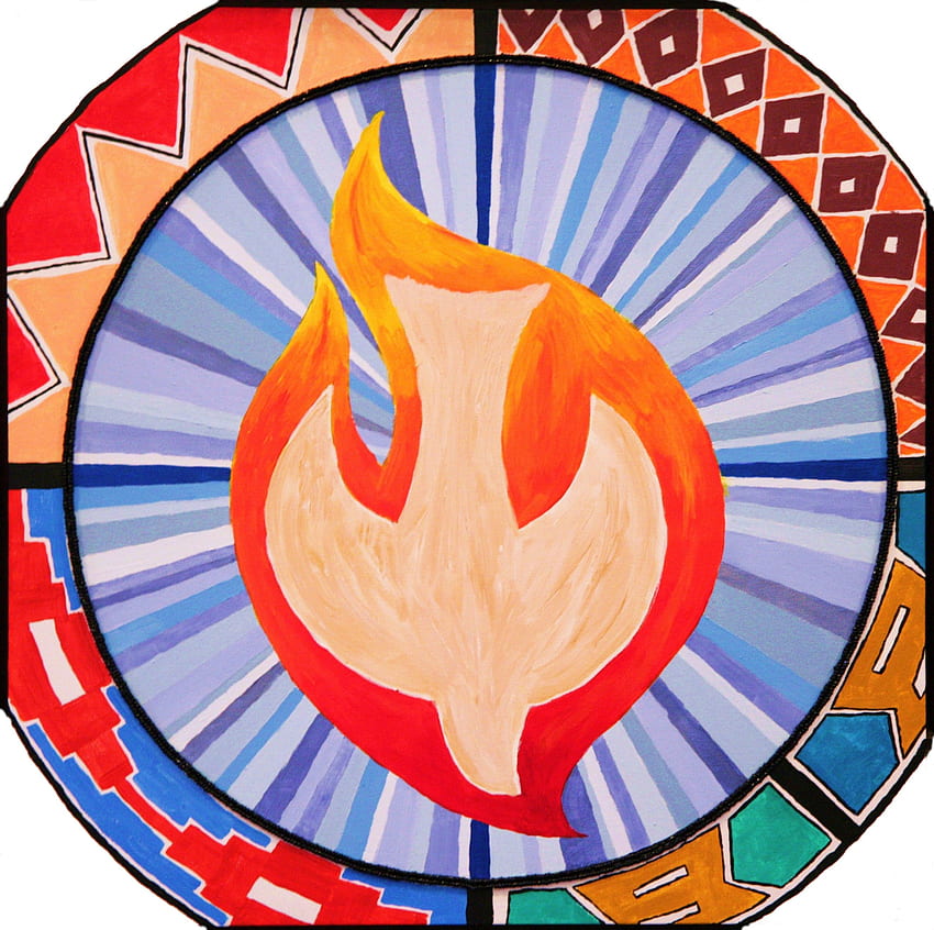 Pentecost Day , , . Holy spirit art, Mandala canvas, iPhone winter HD wallpaper