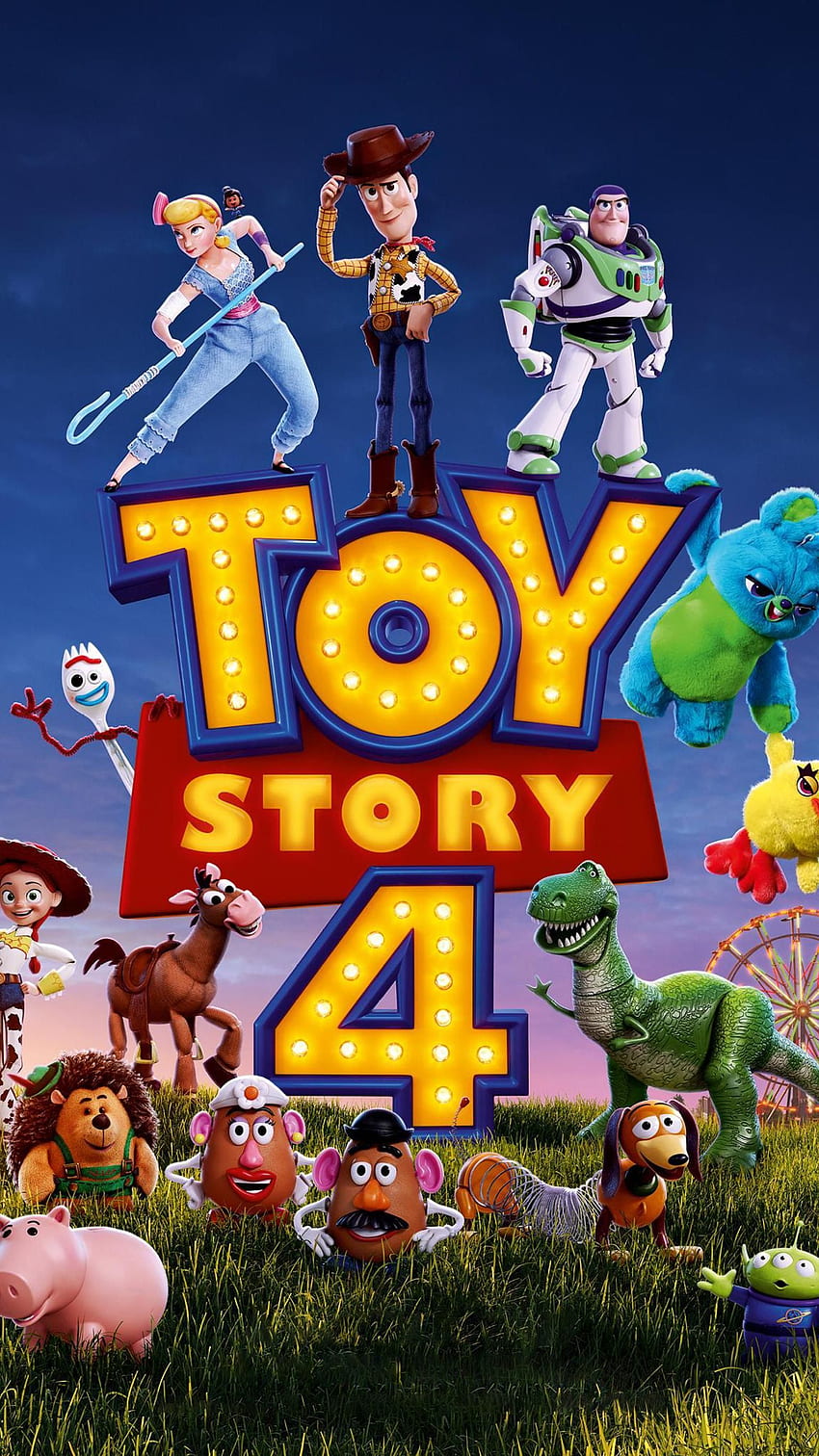 Toy Story 4 (2019) Phone . Fotos de toy story, Juguetes de disney, Carteles de películas de disney, Pixar 3D HD phone wallpaper