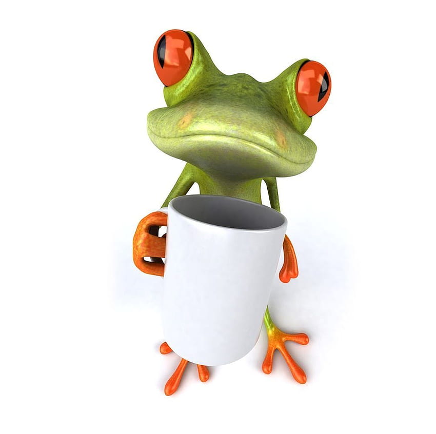 FROGS - Julien Tromeur's frog & Kermit, Funny Frog HD wallpaper