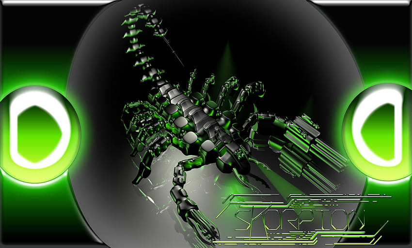 Erstaunliche Skorpion-Sammlung, Stammes-Skorpion HD-Hintergrundbild