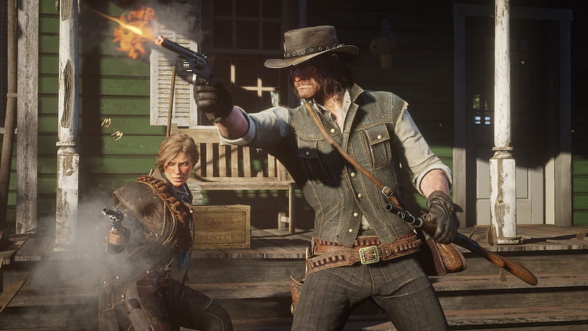 Czy Red Dead Redemption 2 wymaga pierwszej gry?, John Marston Tapeta HD
