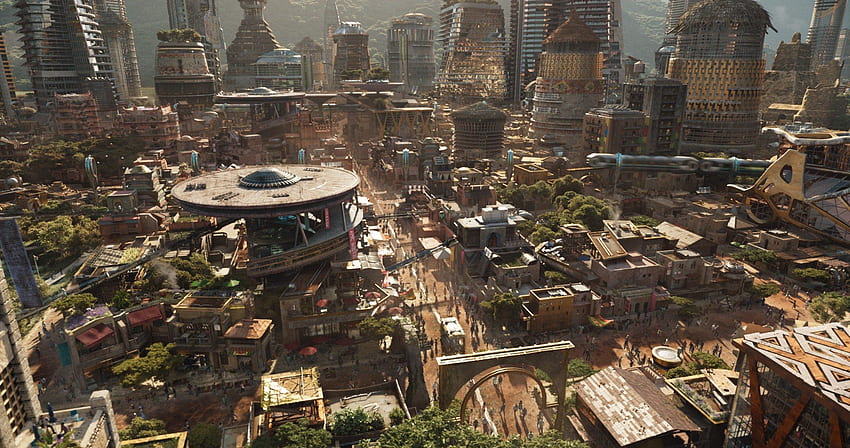 The Real Life Possibilities Of Black Panther's Wakanda According To Urbanists And City Planners. Black Panther, Afrofuturism, Futuristic Architecture HD wallpaper