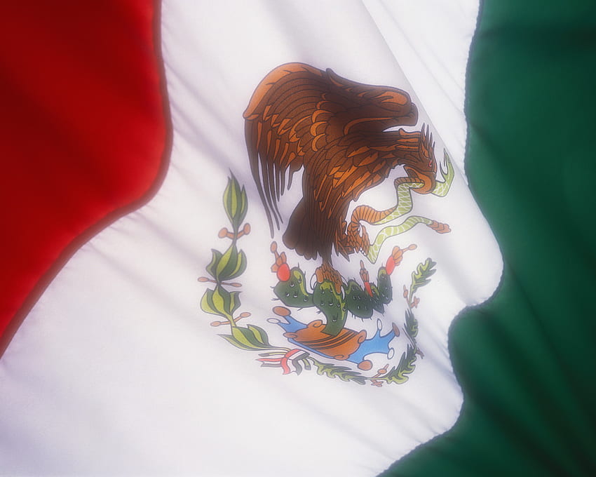 Mexikanische Flagge, Fahnen HD-Hintergrundbild