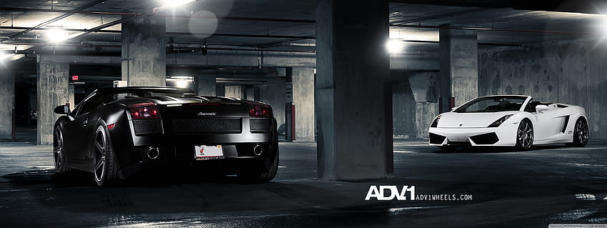 ADV.1 Lamborghini Spyders Ultra Background untuk : Multi Display, Dual Monitor : Tablet : Smartphone, Mobil Dual Screen Wallpaper HD