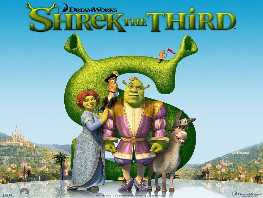 Shrek 3, Baby Shrek HD wallpaper
