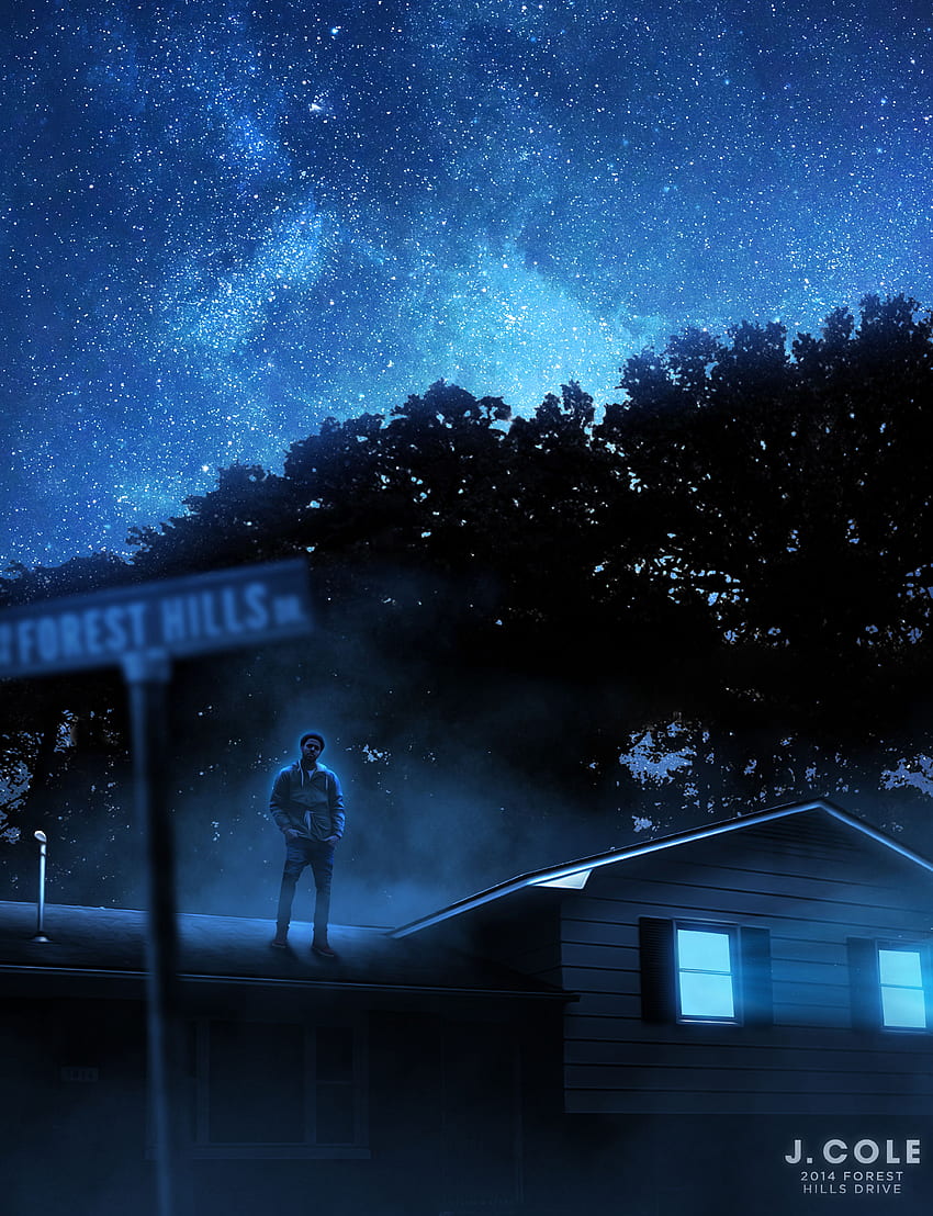 All sizes. J - Cole Forest Hills Drive Promo, 2014 Forest Hills Drive HD phone wallpaper