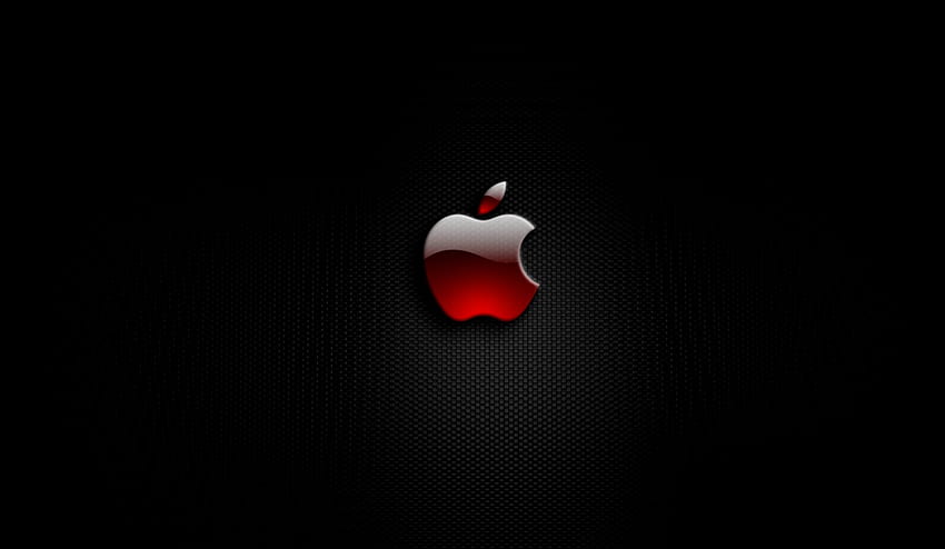 맥 애플 애플 레드 HD 월페이퍼