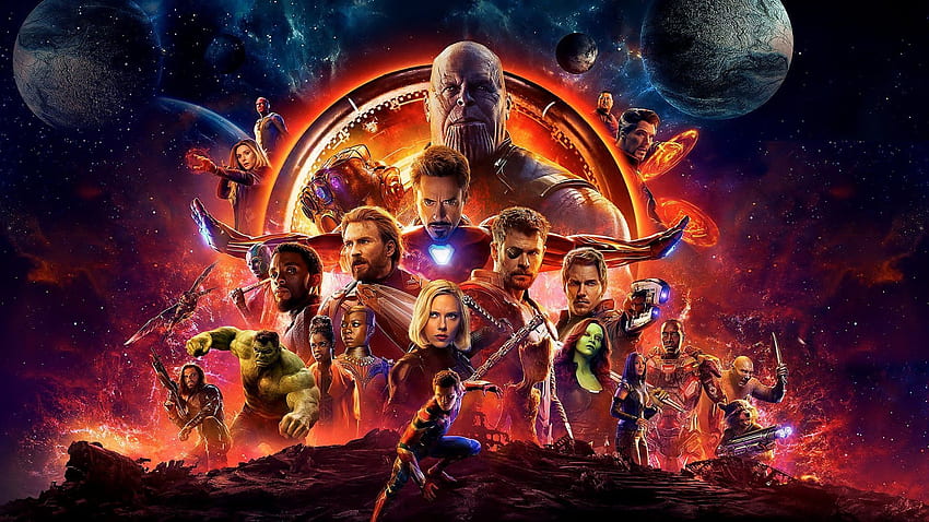 Avengers Infinity War Film, computer , , . Vendicatori, film Marvel, universo cinematografico Marvel, Thanos Infinity War Sfondo HD