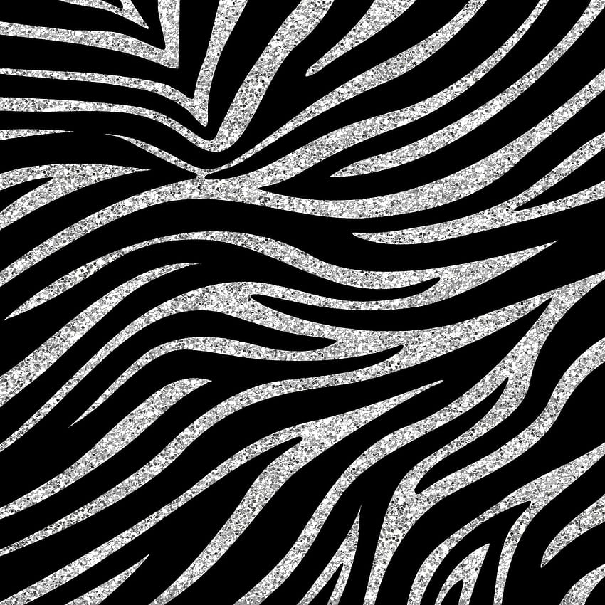 Glitter Zebra Print Digital Paper bie [] สำหรับ มือถือ และแท็บเล็ตของคุณ สำรวจ Sparkly Cheetah Print เสือชีตาห์, เสือดาวพิมพ์พื้นหลัง, พิมพ์สัตว์ วอลล์เปเปอร์โทรศัพท์ HD