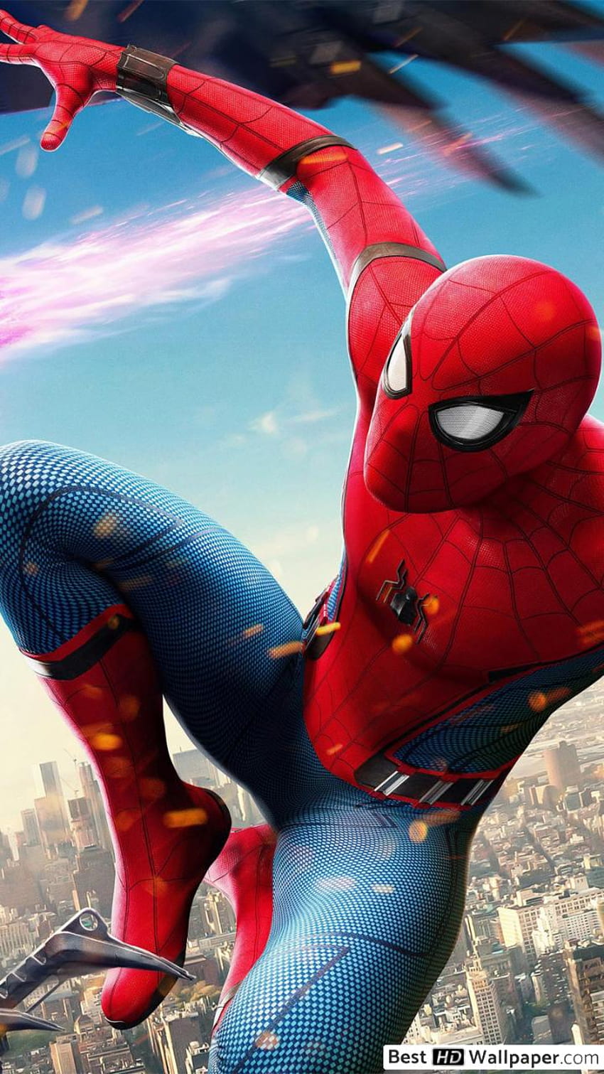 Spider Man: película de regreso a casa Spiderman y Ironman fondo de  pantalla del teléfono | Pxfuel