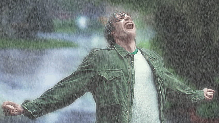 Sad Boy Crying In Rain. t HD wallpaper