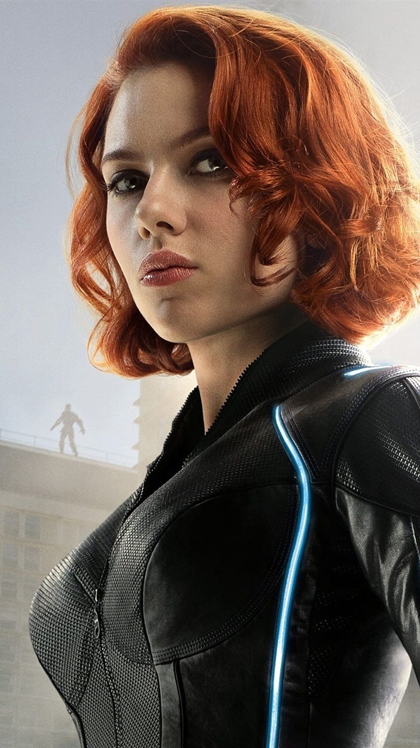 Scarlett Johansson, Yenilmezler: Ultron Çağı iPhone, Scarlett Johansson Kara Dul HD telefon duvar kağıdı