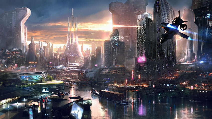 General Remember Me video games city futuristic cityscape concept art. Futuristic city, Sci fi city, Cyberpunk city, Cyberpunk 2560X1440 HD wallpaper