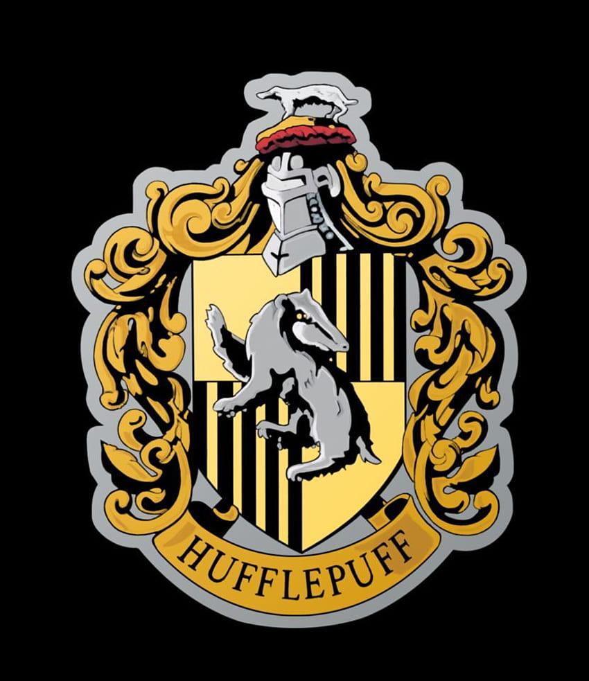 Лого на Hufflepuff, герб на Hufflepuff HD тапет за телефон