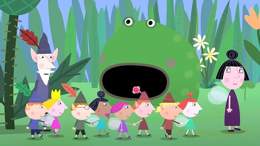 Ben and Holly at School. Ben and Holly's Little Kingdom. Cartoons for Kids HD wallpaper