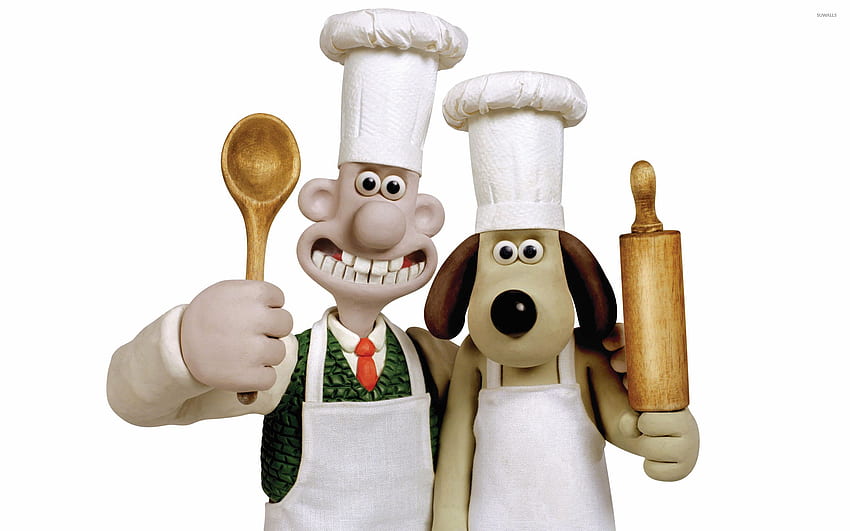 Wallace und Gromit - Zeichentrickfilm HD-Hintergrundbild