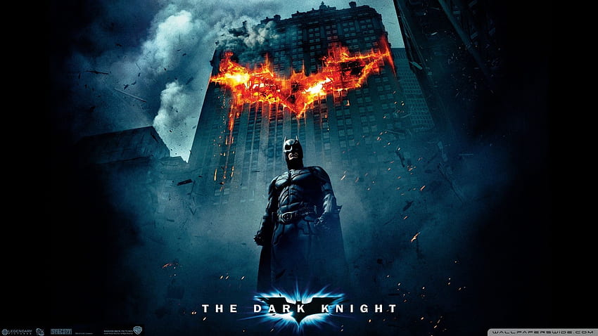 Batman, The Dark Knight, Bat Signal, Destruction Â· Batman. Batman, Green Riddle, The Riddler HD wallpaper