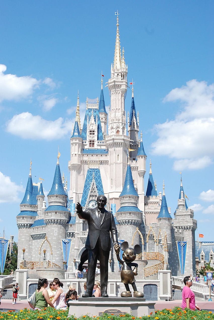 Magic Kingdom, Walt Disney World iPhone HD telefon duvar kağıdı