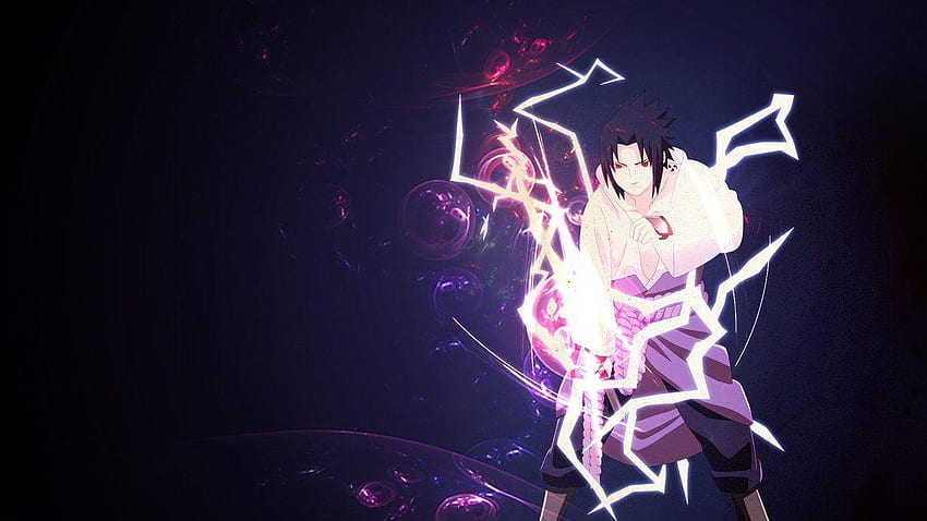 Devianart Neon Sasuke Naruto HD wallpaper