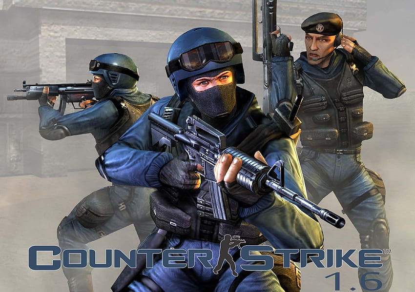 Online'dan Buraya Counter Strike 1.6 PC Oyunu Tam Sürüm. Fantastik Bu Çekim Video Oyunu Pla. Video oyunu posterleri, Game , Counter, CS 1.6 HD duvar kağıdı