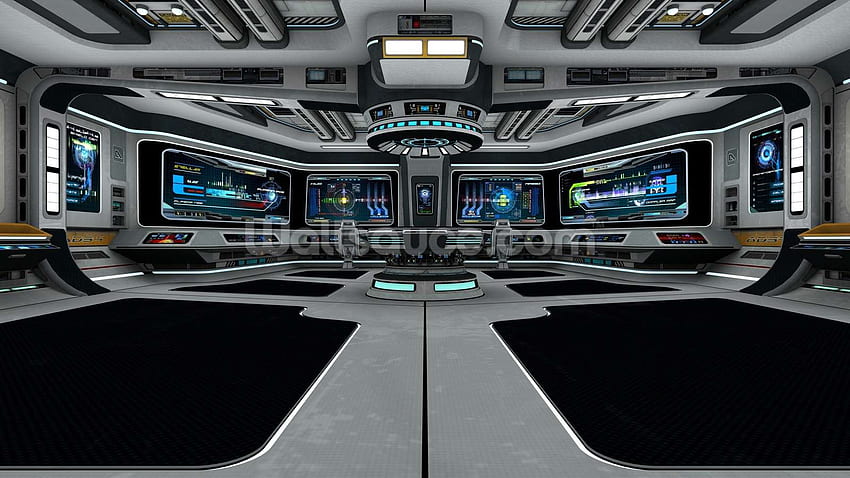 Spaceship Cockpit Interior Before Jumpin... | Stock Video | Pond5