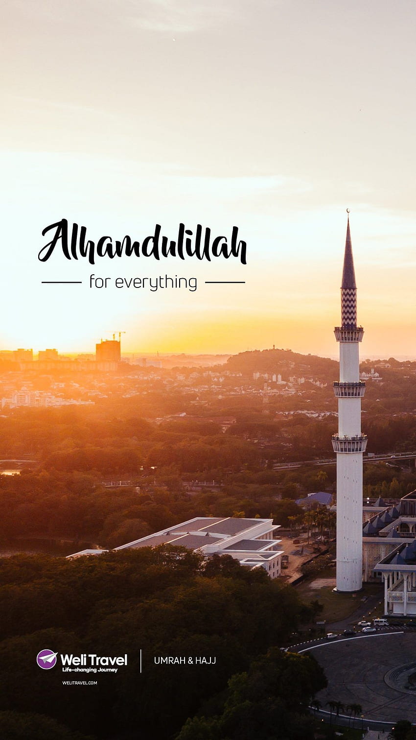 Alhamdulillah HD-Handy-Hintergrundbild
