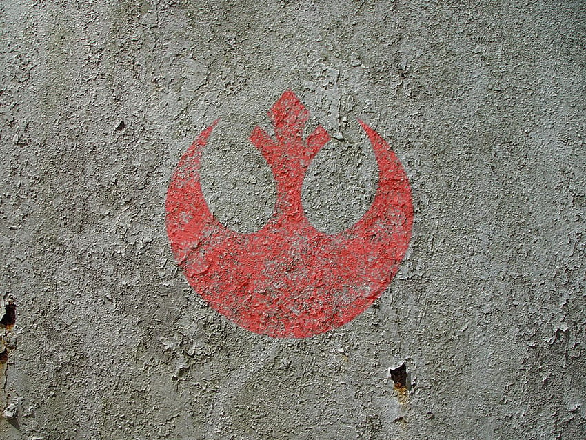 Logo de l'Alliance rebelle sur fond clair. Rebel BlackBerry, Rebel et Rebel Alliance, Star Wars Rebel Logo Fond d'écran HD