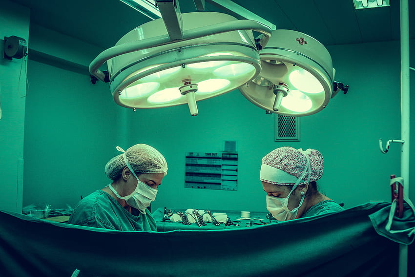Two Person Doing Surgery Inside Room · Stock, Operating Room HD wallpaper