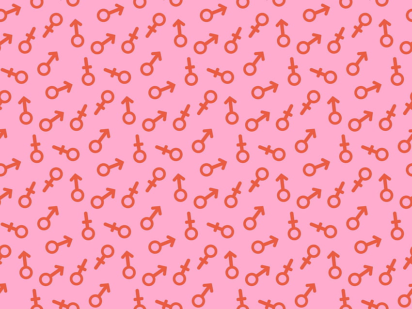 Seamless repeating pattern with male and female gender sign icon. The symbol of equality and gender relations. Abstract minimalistic modern . Background vector illustration. 2936635 Vector Art at Vecteezy, Gender Equality HD wallpaper