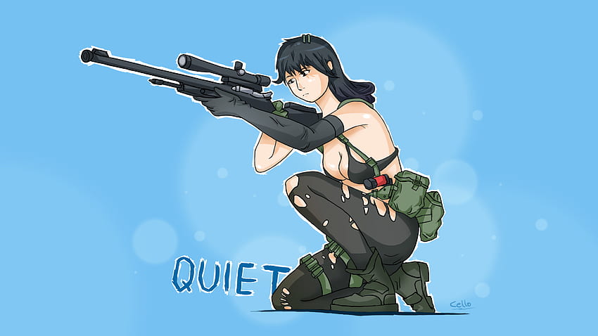 MGSV TPP | Quiet by CloudMarcello MGSV TPP | Quiet by CloudMarcello HD wallpaper