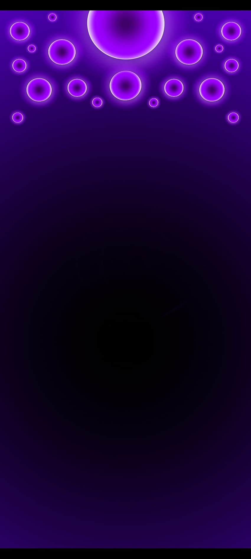 Purple Energy Balls, ragazze, rasengan, cool, dragon ball, nero, dragin ball super, planetery rasengan, viola su nero, dragon ball z, ragazzi, energy ball, blu scuro su nero, anime, blu scuro Sfondo del telefono HD