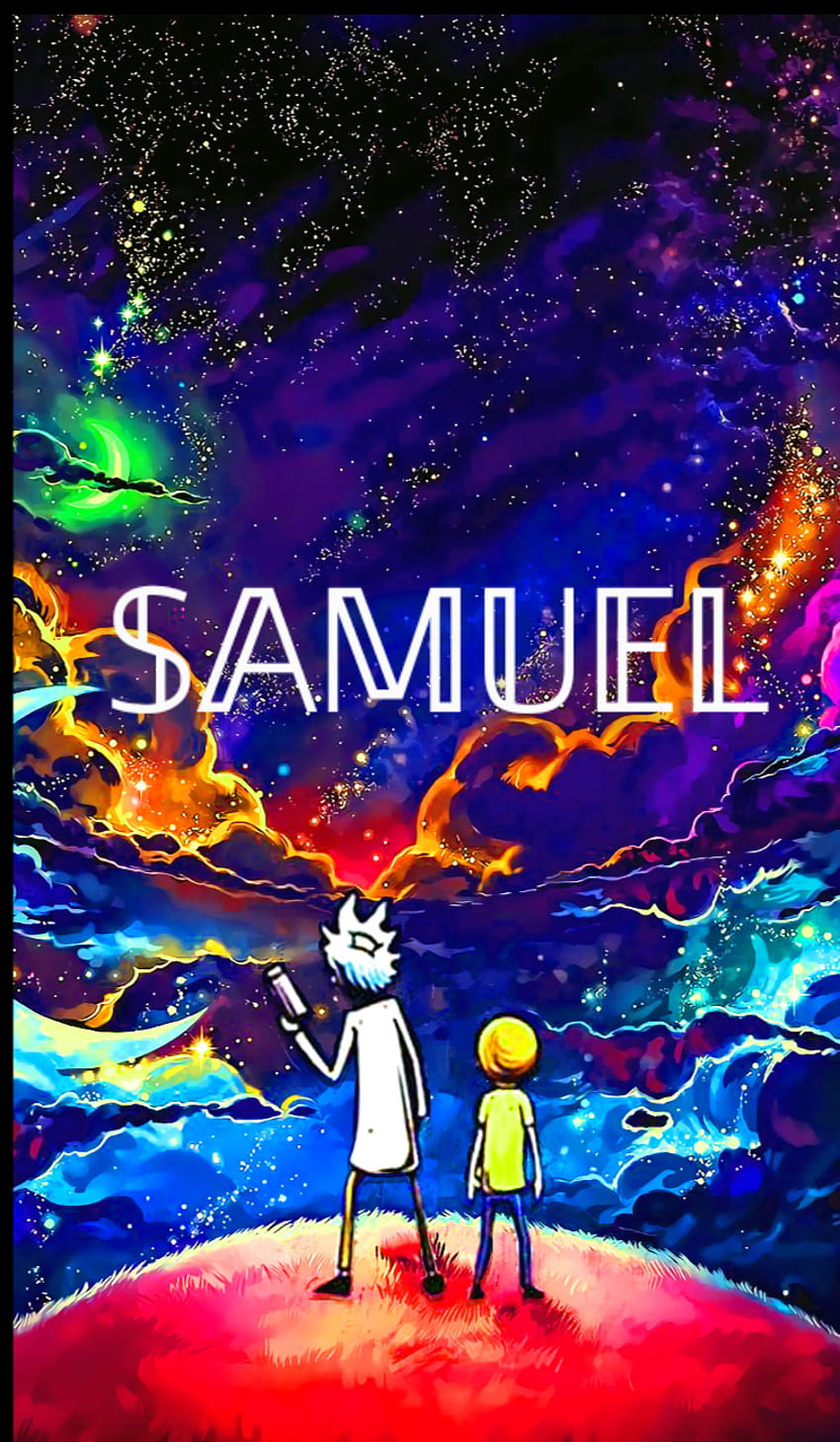 Samuel, azul electrico, mundo HD phone wallpaper