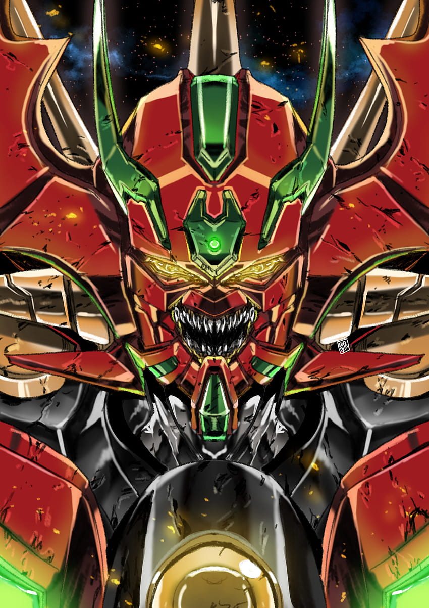 getter arc (getter robo and 1 more) drawn HD phone wallpaper