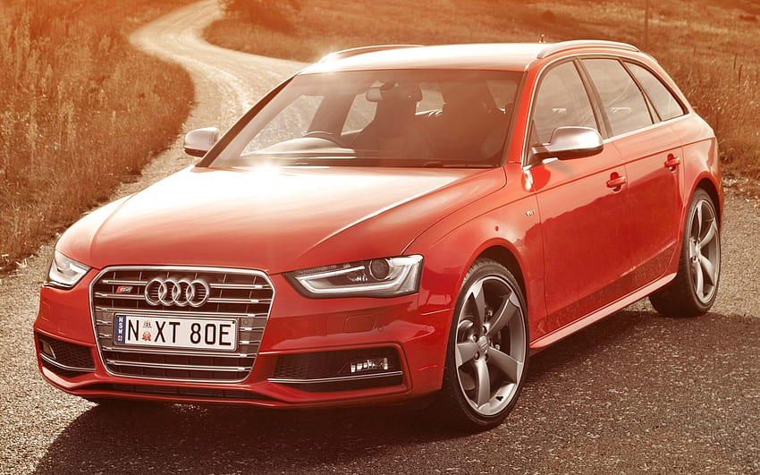 Audi, Автомобили, Страничен изглед, Avant, S4 HD тапет