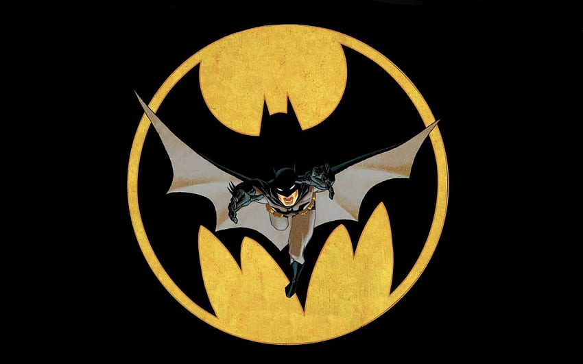Batman: la serie animada y los antecedentes, dibujos animados de Batman fondo de pantalla