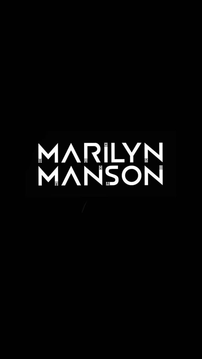 Marilyn manson by, Marilyn Manson Logo HD phone wallpaper